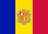 The flag of Andorra