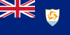 The flag of Anguilla