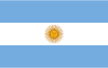 The flag of Argentina