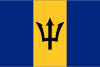 The flag of Barbados