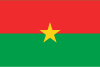 The flag of Burkina Faso