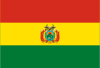 The flag of Bolivia