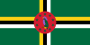 The flag of Dominica