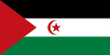 The flag of Western Sahara