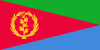 The flag of Eritrea