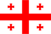 The flag of Georgia