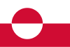 The flag of Greenland