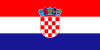 The flag of Croatia