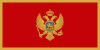 The flag of Montenegro