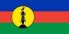 The flag of New Caledonia