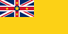 The flag of Niue