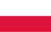 The flag of Poland
