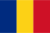 The flag of Romania