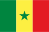The flag of Senegal