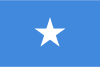 The flag of Somalia