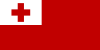 The flag of Tonga