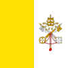 The flag of the Vatican State