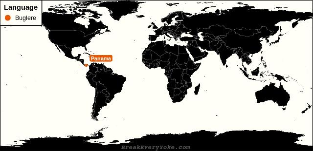 All countries where Buglere is a significant language