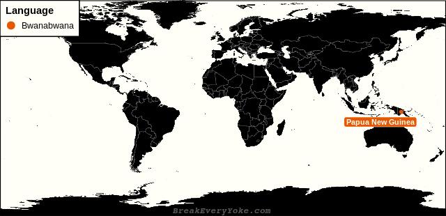 All countries where Bwanabwana is a significant language