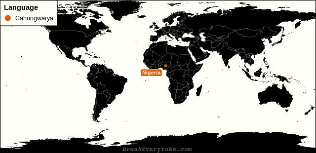 All countries where Ca̱hungwa̱rya̱ is a significant language