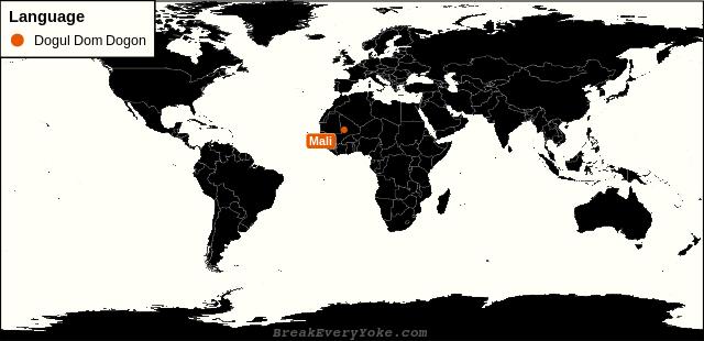 All countries where Dogul Dom Dogon is a significant language