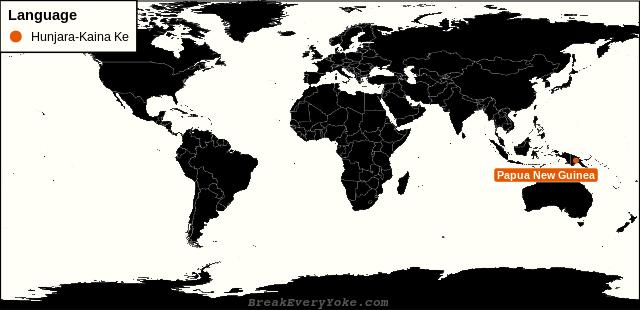 All countries where Hunjara-Kaina Ke is a significant language
