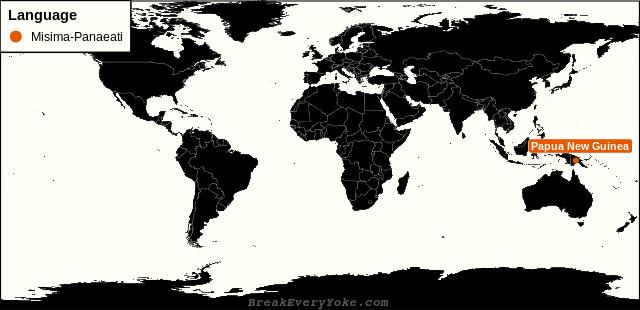 All countries where Misima-Panaeati is a significant language