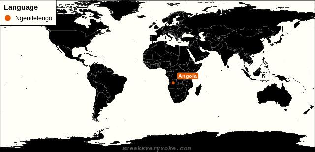 All countries where Ngendelengo is a significant language