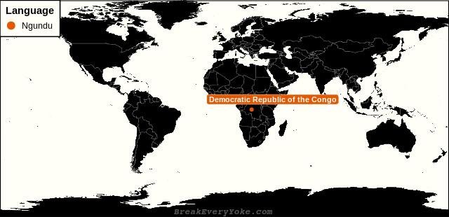 All countries where Ngundu is a significant language