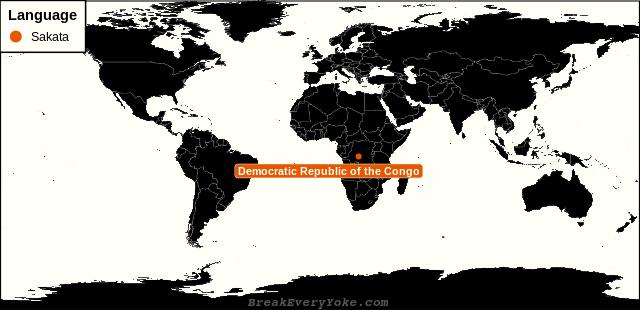 All countries where Sakata is a significant language