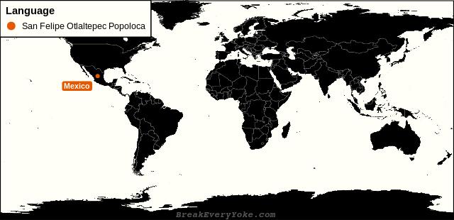 All countries where San Felipe Otlaltepec Popoloca is a significant language