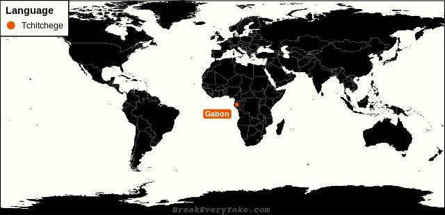 All countries where Tchitchege is a significant language