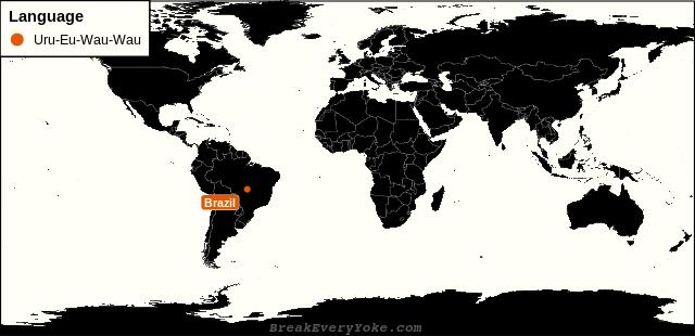 All countries where Uru-Eu-Wau-Wau is a significant language
